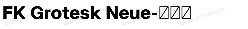 FK Grotesk Neue字体转换 FK Grotesk Neue字体转换